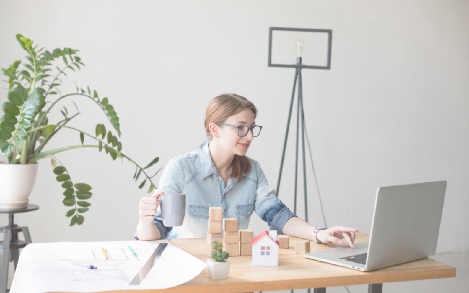 Close-up view of financial charts and graphs on computer screen